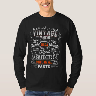 gemaakt in 1954 70e verjaardagscadeaus 70 jaar t-shirt