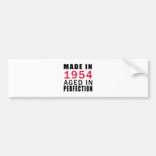 Gemaakt in 1954 in perfecte staat bumpersticker