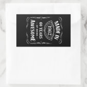 Gemaakt in 1962, 60 jaar geweldige 2022 dag rechthoekige sticker (Tas)