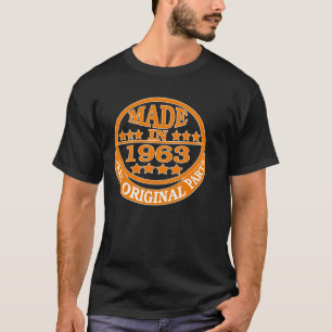 Gemaakt in 1963, alle originele onderdelen t-shirt