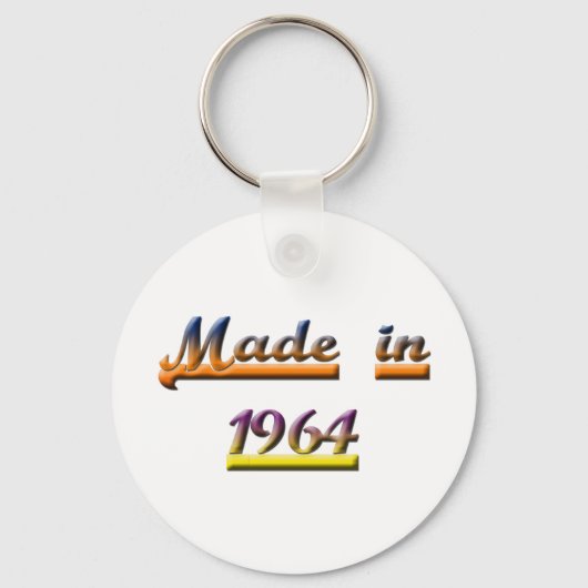 GEMAAKT IN 1964 SLEUTELHANGER (Voorkant)