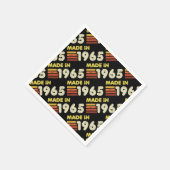 Gemaakt in 1965 60e verjaardag servet (Hoek)