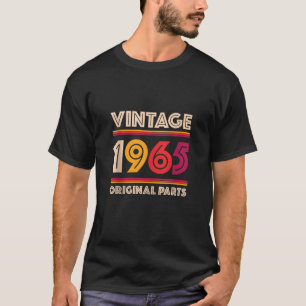 Gemaakt in 1965 T Shirt 54 jaar oud cadeau Vintage