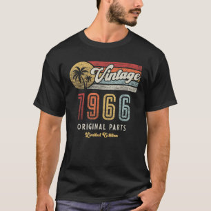Gemaakt in 1966 Limited Edition Cadeau Grappig Ret T-shirt