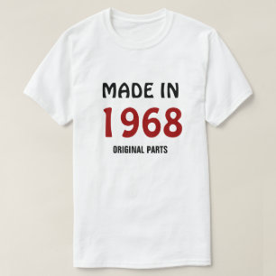 Gemaakt in 1968, Originele Onderdelen T-shirt