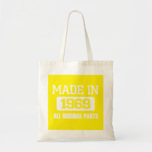 Gemaakt in 1969 Alle Originele Onderdelen Tote Bag