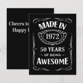 Gemaakt in 1972, 50 jaar geweldige 2022 dag (Voorkant / Achterkant)