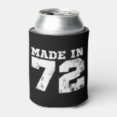 Gemaakt in 1972 52e verjaardag blikjeskoeler (Blikje Voorkant)