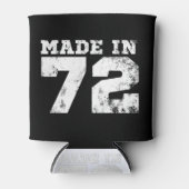 Gemaakt in 1972 52e verjaardag blikjeskoeler (Voorkant)