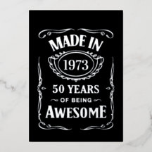 Gemaakt in 1973 50 jaar geweldig zijn 2023 verjaar