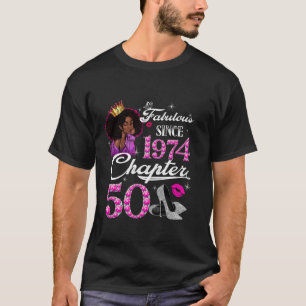 Gemaakt in 1974 Cadeaus 50 Jaar Oud 50e Geboorte T-shirt