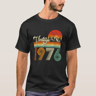 Gemaakt in 1976 50 jaar oude verjaardag klassieke t-shirt