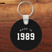 Gemaakt in 1989 Persoonlijk Sleutelhanger (Voorkant)