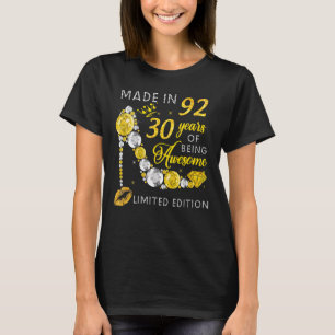Gemaakt in 1992 40 jaar Geweldige zijn T-shirt