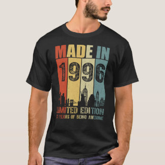 Gemaakt in 1996 Limited Edition 29 jaar T-shirt