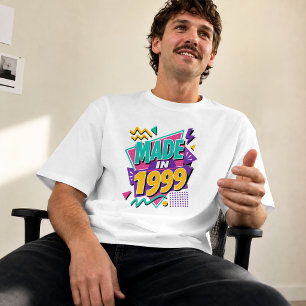Gemaakt in 1999 Retro Vintage Verjaardag T-shirt