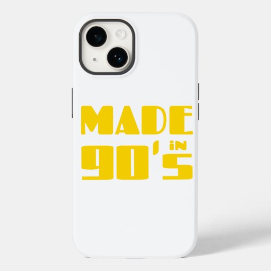 Gemaakt in 90's Case-Mate iPhone case (Achterkant)