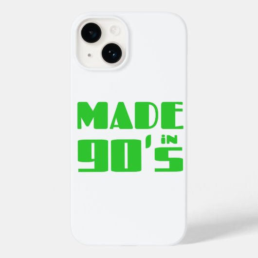 Gemaakt in 90's Case-Mate iPhone case (Achterkant)