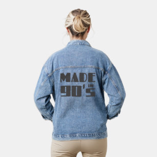 Gemaakt in 90's denim jacket