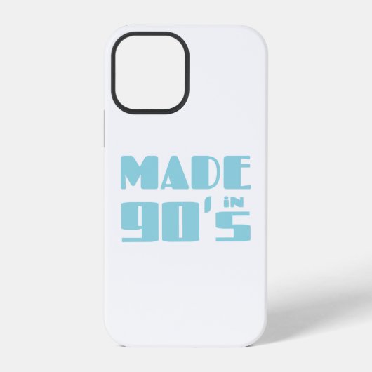 Gemaakt in 90's iPhone hoesje (Achterkant)