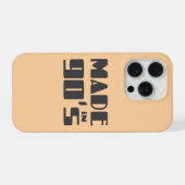 Gemaakt in 90's iPhone hoesje (Achterkant horizontaal)