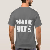 Gemaakt in 90's t-shirt (Achterkant)