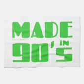 Gemaakt in 90's theedoek (Horizontaal)