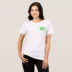 Gemaakt in 90's Tri-Blend shirt