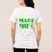 Gemaakt in 90's Tri-Blend shirt (Achterkant)