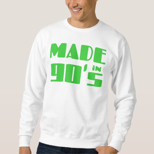 Gemaakt in 90's trui (Voorkant)