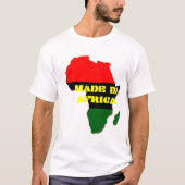 GEMAAKT IN AFRIKA T-SHIRT (Voorkant)