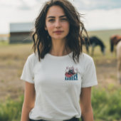 Gemaakt in Amerika 4 juli Onafhankelijkheidsdag T-shirt