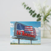 Gemaakt in Amerika Billboard Briefkaart (Staand voorkant)
