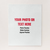 Gemaakt in Amerika Custom Foto Patriottisch Legpuzzel (Verticaal)