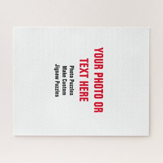 Gemaakt in Amerika Custom Foto Patriottisch Legpuzzel (Horizontaal)