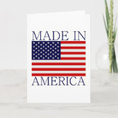 Gemaakt in Amerika Kaart (Voorkant)