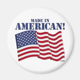 GEMAAKT IN AMERIKA! MAGNEET