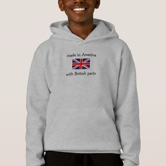 gemaakt in Amerika met Britse onderdelen (Voorkant)