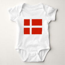 Deense Vlag Babykleding en accessoires Zazzle NL