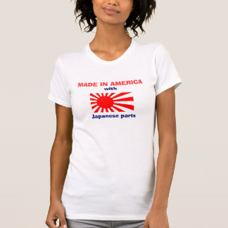 Gemaakt in Amerika met Japans T-shirt voor onderde