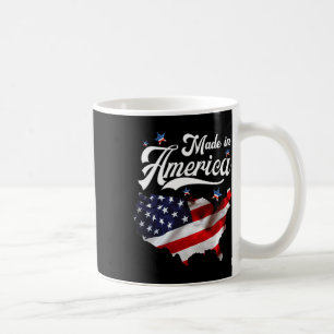 Gemaakt in Amerika - Patriottische Amerikaanse vla Koffiemok