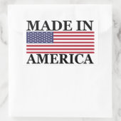 GEMAAKT IN AMERIKA-Sticker Rechthoekige Sticker (Tas)