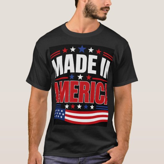 Gemaakt in Amerika T-shirt (Voorkant)