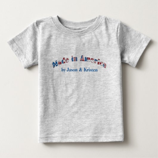 gemaakt in Amerika T-shirt voor Toddler (Voorkant)