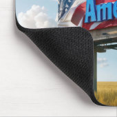 Gemaakt in Amerikaans billboard Muismat (Hoek)