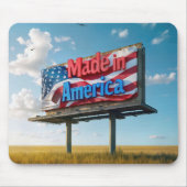 Gemaakt in Amerikaans billboard Muismat (Voorkant)