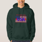 Gemaakt in Amerikaanse vlag True Classic t - shirt (Voorkant)