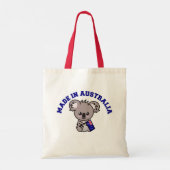 Gemaakt in Australië: Koala Holding Australische v Tote Bag (Achterkant)