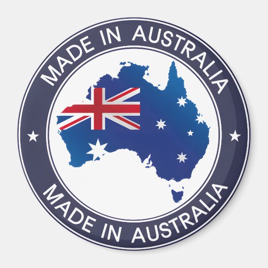 Gemaakt in Australië Magneet (Voorkant)