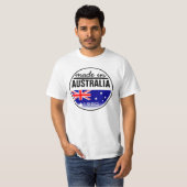 Gemaakt in ..."Australië" T-shirt (Voorkant volledig)